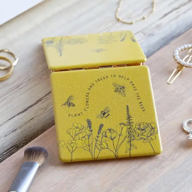Bees Compact Mirror