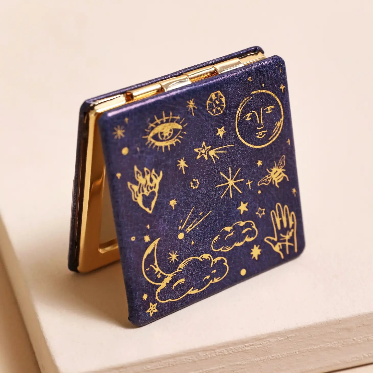 Starry Night Compact Mirror