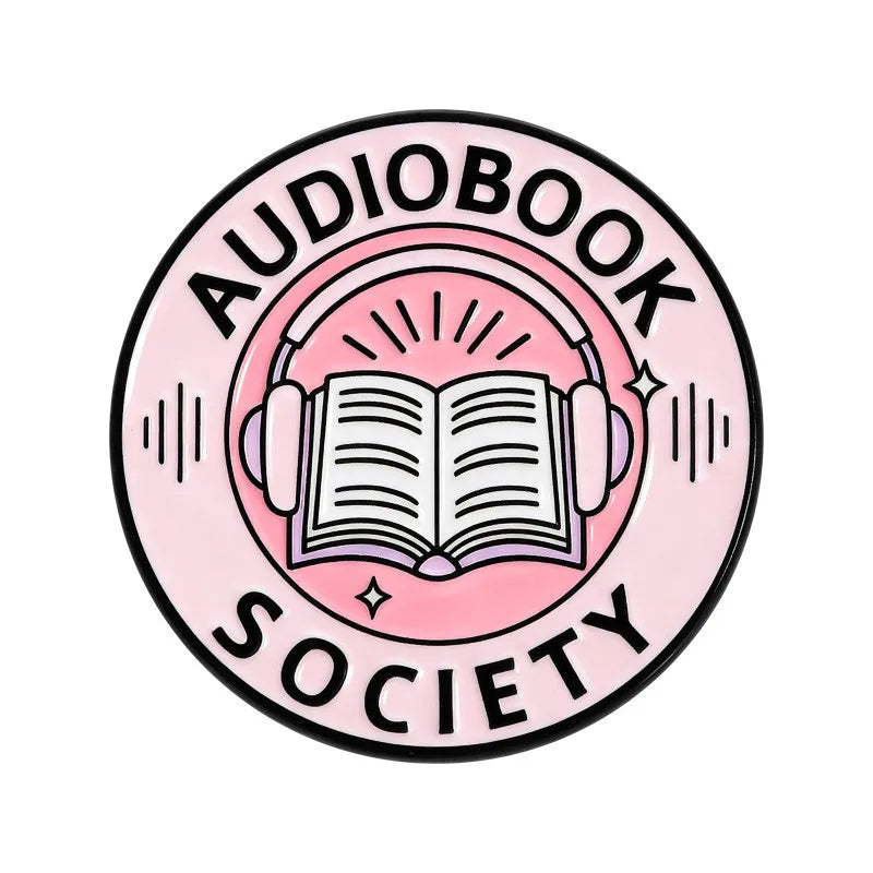 Audiobook Society Pin
