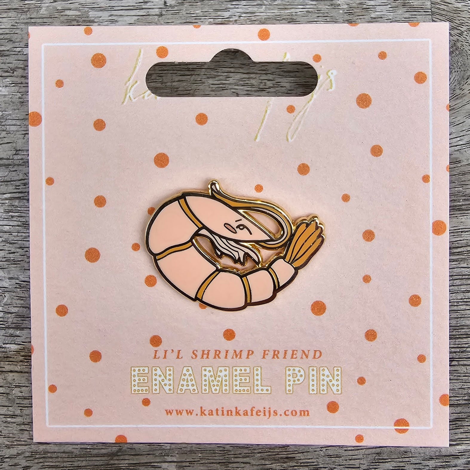 Shrimp pin