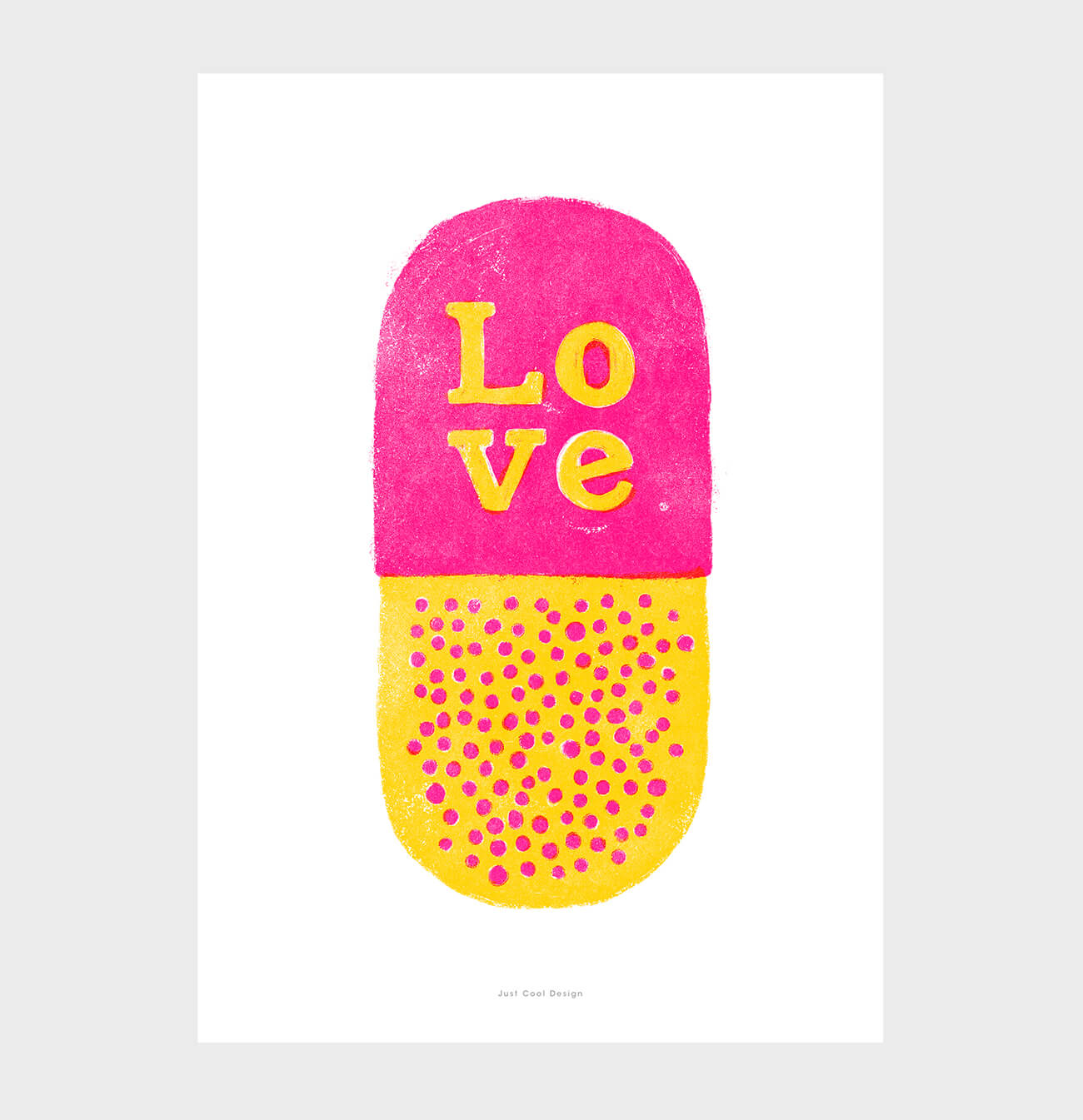 love pill print