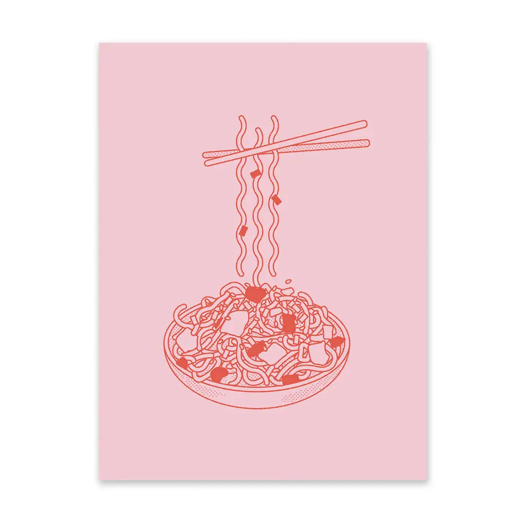 Noodle Bowl print