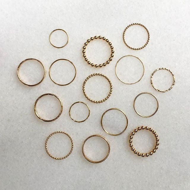 Pearly Stacker // smooth - BonBon Boutique