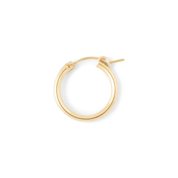 Bold hoop // gold filled //ONE PIECE