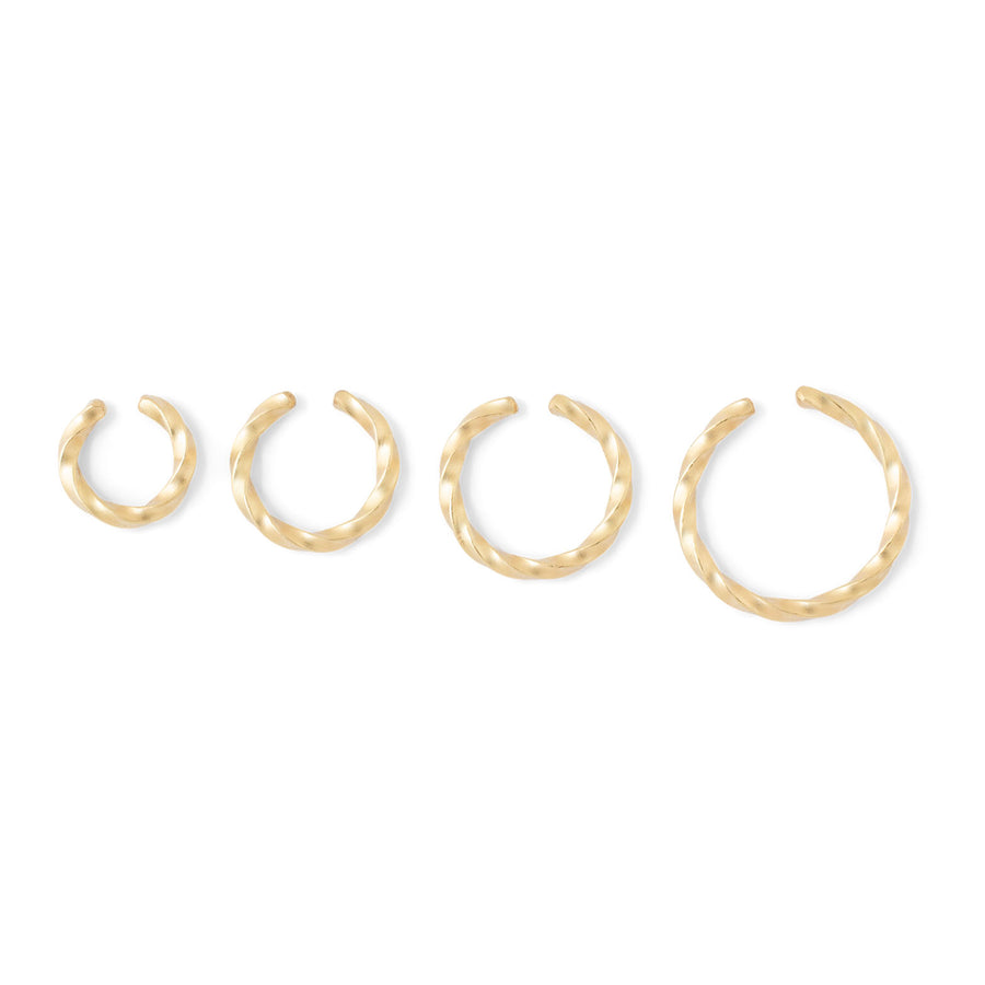 Twisted Earcuff //PER STUK