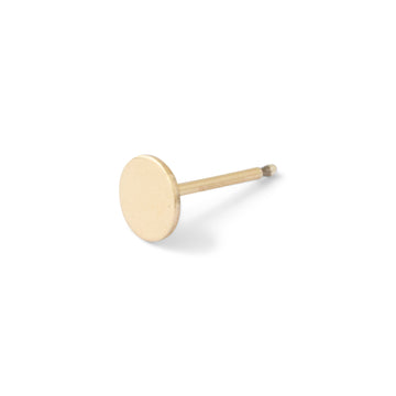 Flat Circle stud //ONE PIECE