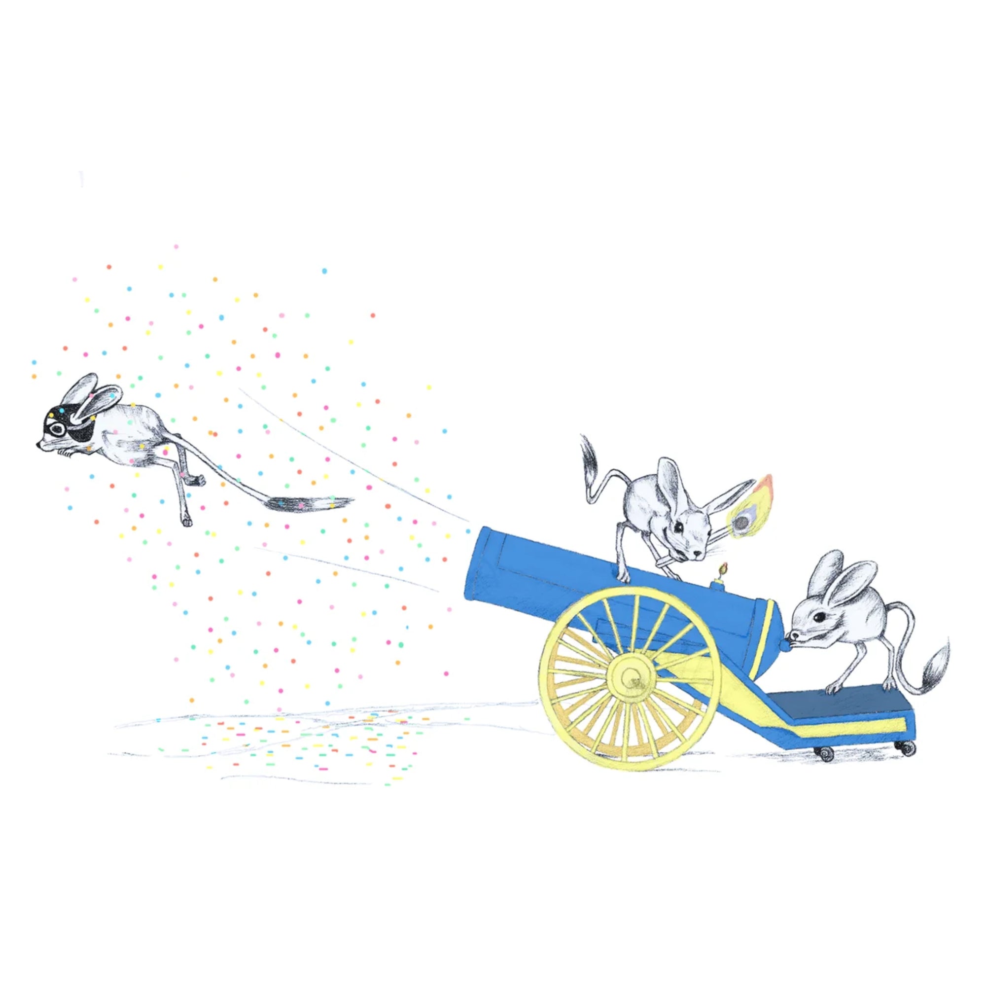 The Great Hoboken Circus Mice card