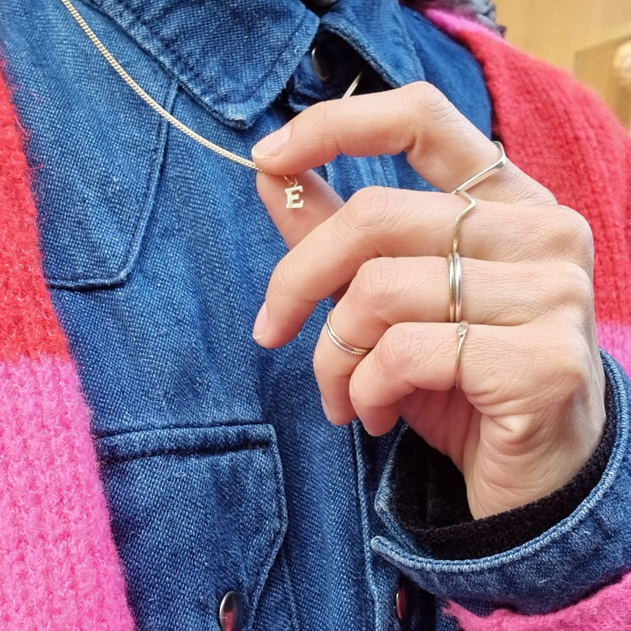 Initial pendant