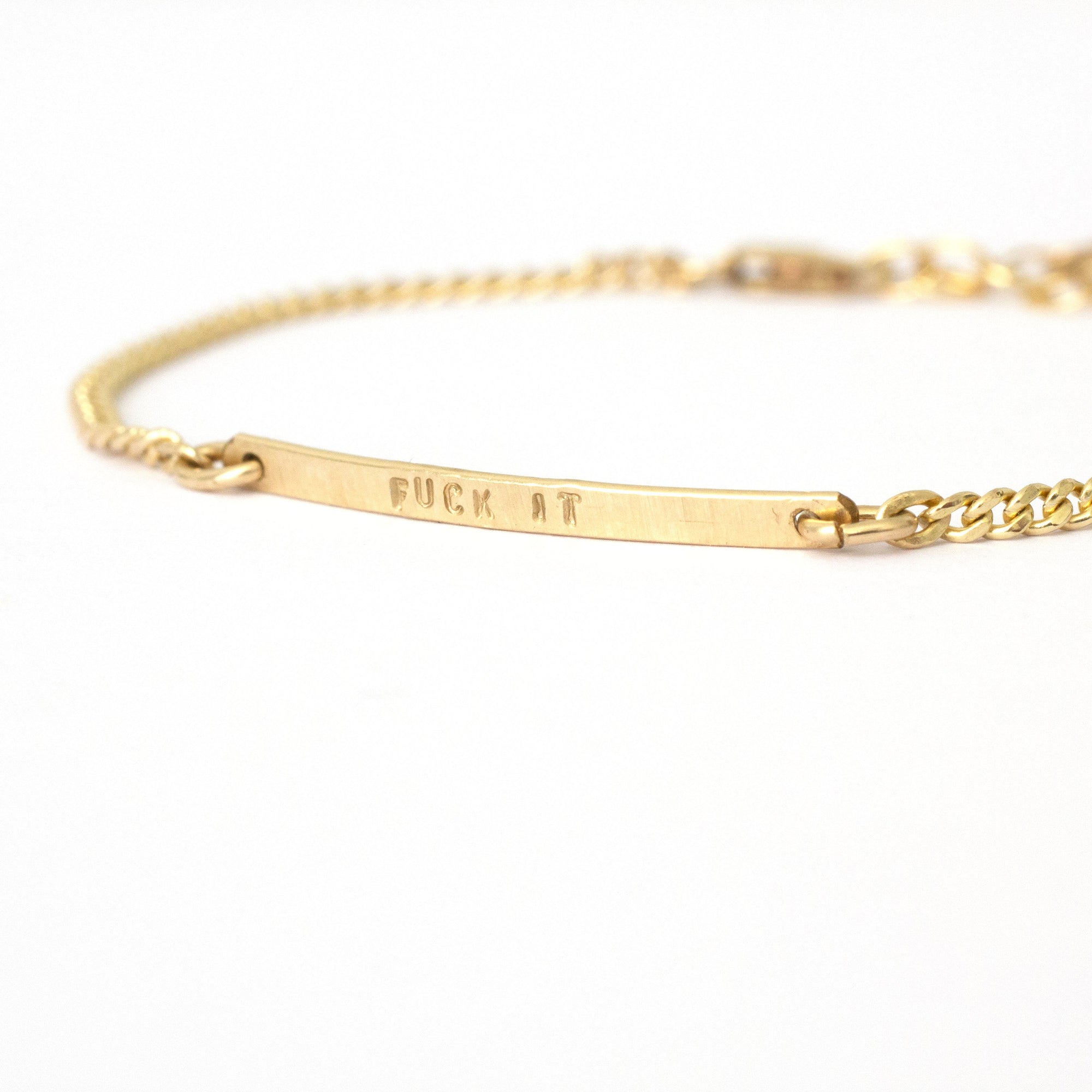 Name-It chain bracelet - BonBon Boutique