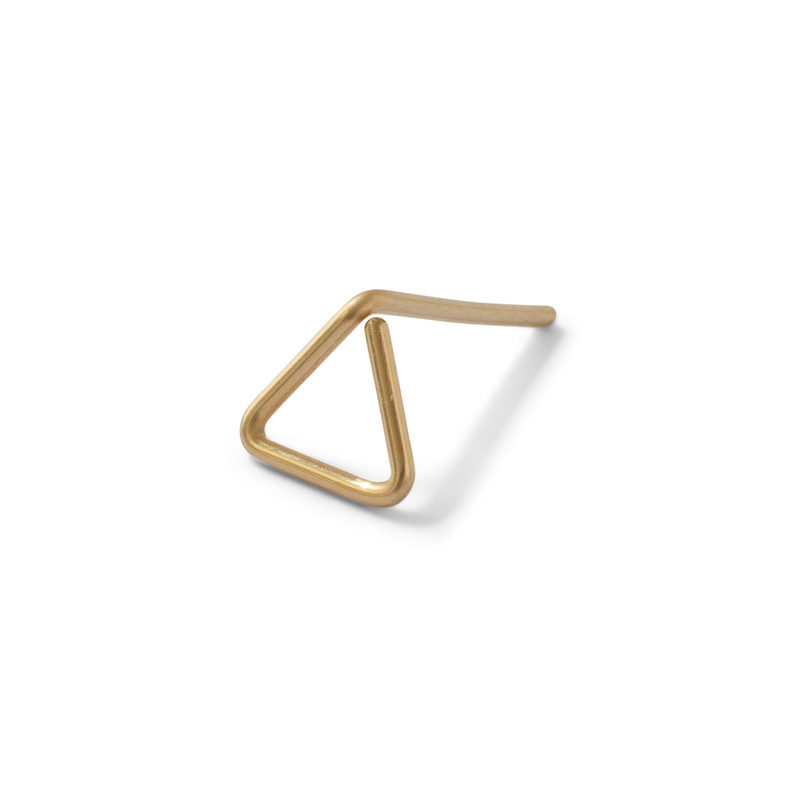Open Triangle stud