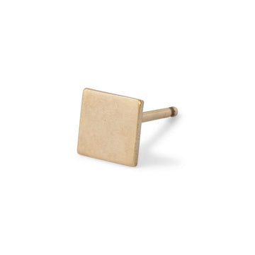 Flat Square stud //ONE PIECE
