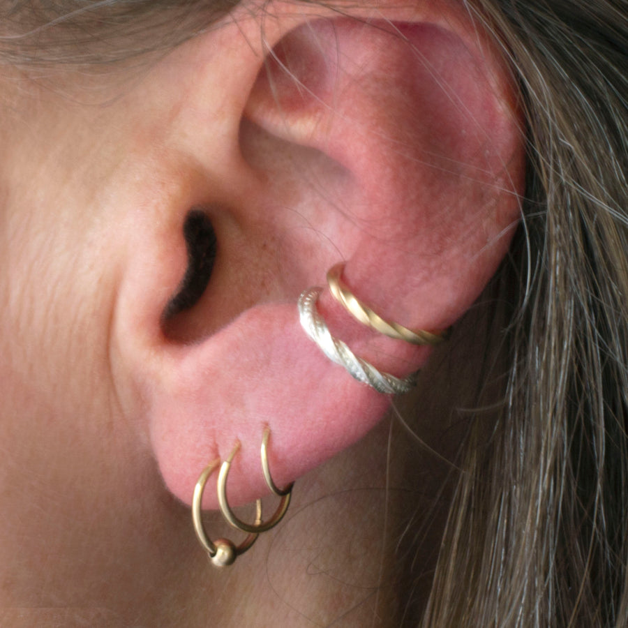 Twisted Earcuff //PER STUK